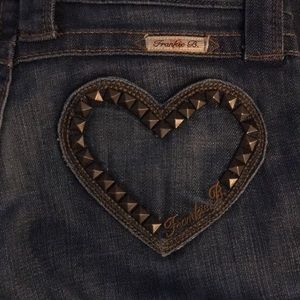 Limited edition Frankie B Heart of Steel Jeans